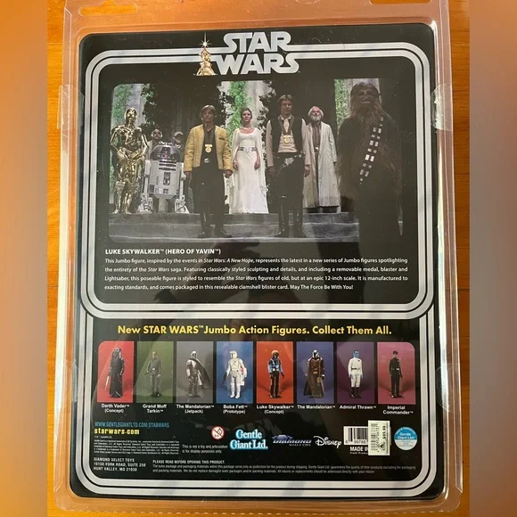 Star Wars Luke Skywalker Hero Of Yavin Jumbo 12’ Action Figure Gentle Giant NWT - Picture 4 of 5